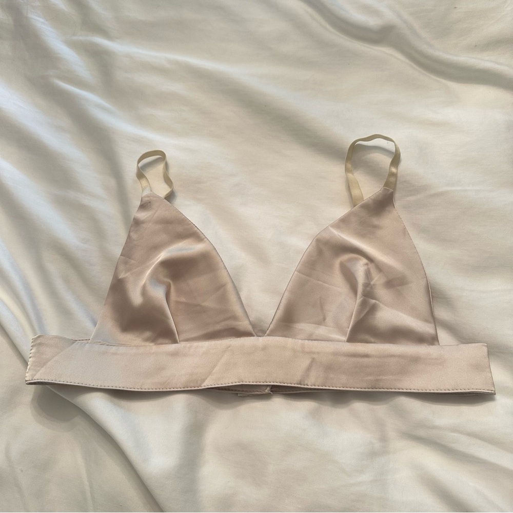 Cider Satin Bralette